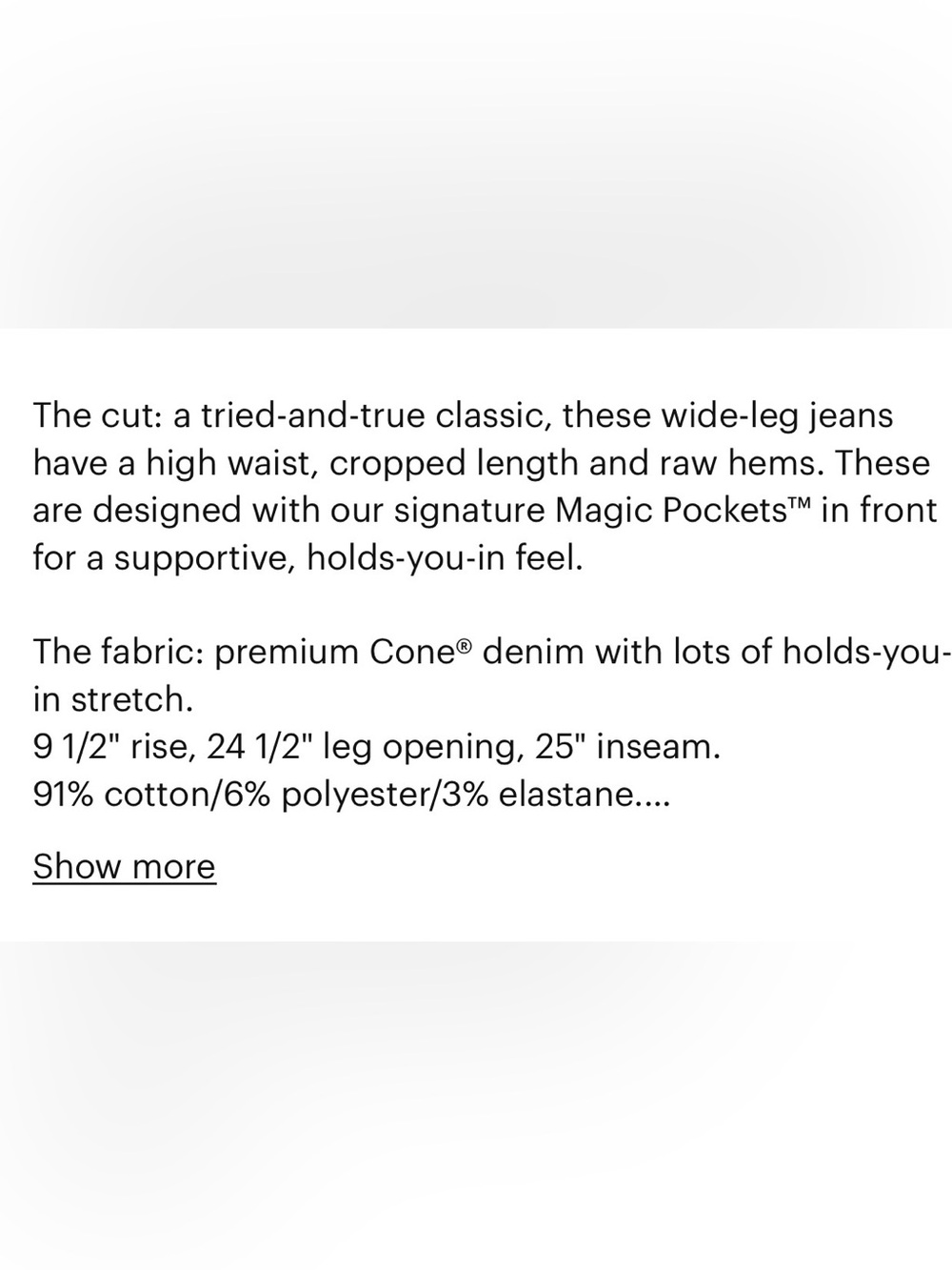 Madewell High-Rise Wide-Leg Crop Jeans - Picture 5 of 5